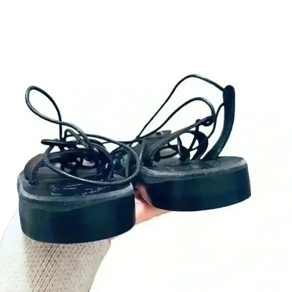 Anthropologie Jerusalem Sandals - Leather Lace EU 38 US - Picture 5 of 7